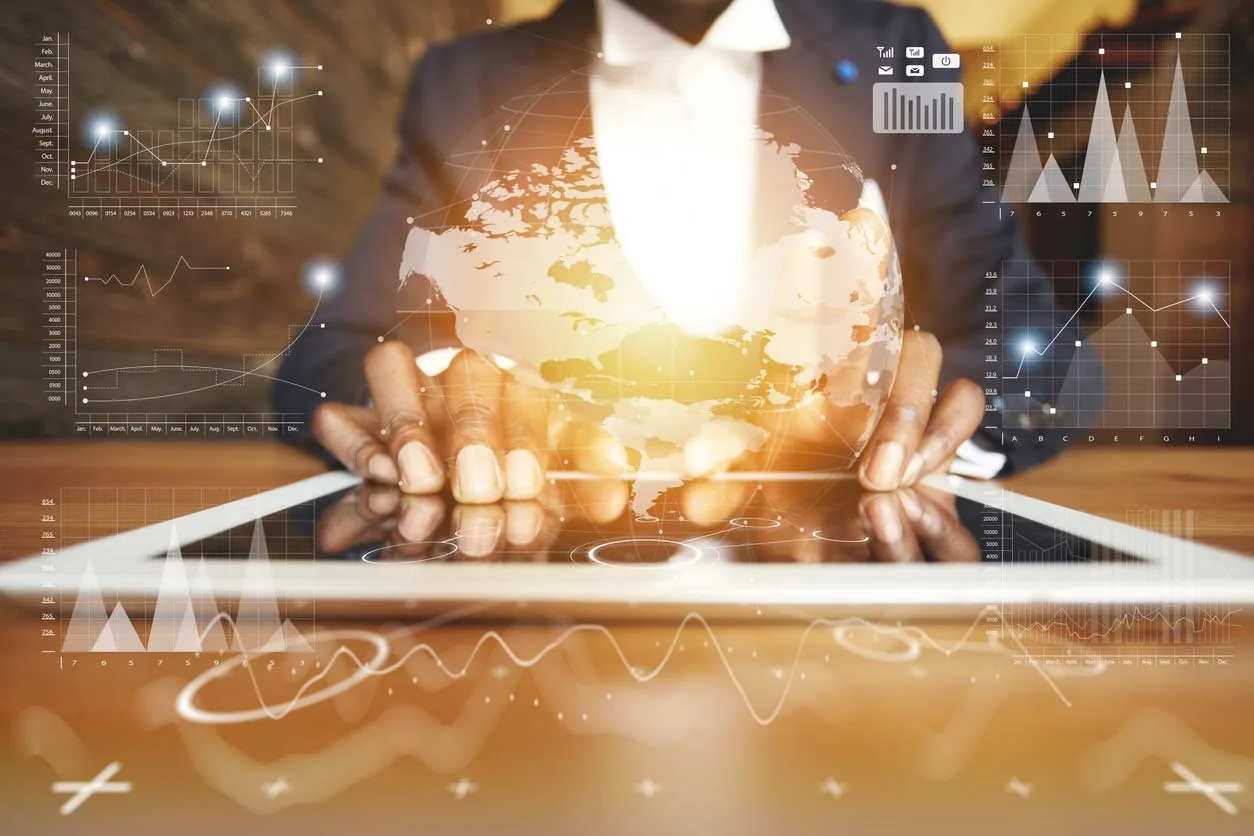 Digital communication channels on screens